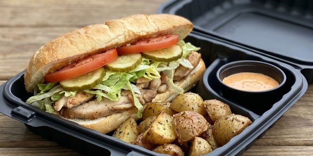 Magnolia Chicken Po’ Boy Boxed Lunch