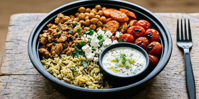 Mediterranean Power Bowl
