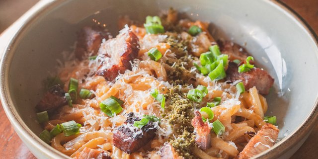 Kimchi Carbonara