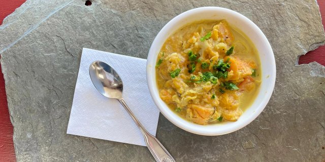 Sweet Potato & Veggie Coconut Curry