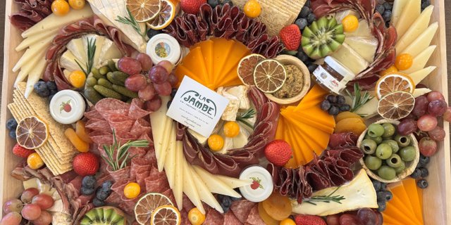 XXL Cheese & Charcuterie Board
