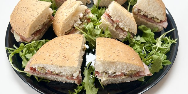 Muffaletta Sandwich Platter