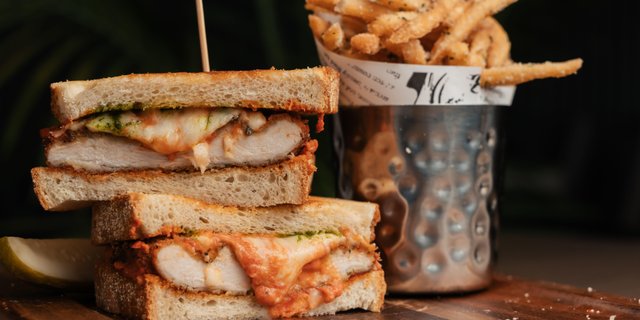 Chicken Alla Vodka Sandwich