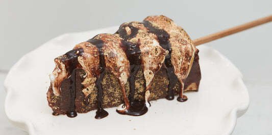 The Campfire Cheesecake on a Stick