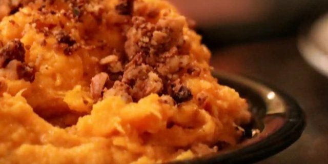 Whipped Sweet Potatoes w/Nuts