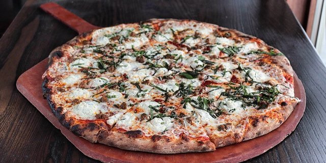 Ricotta Infused White Pizza