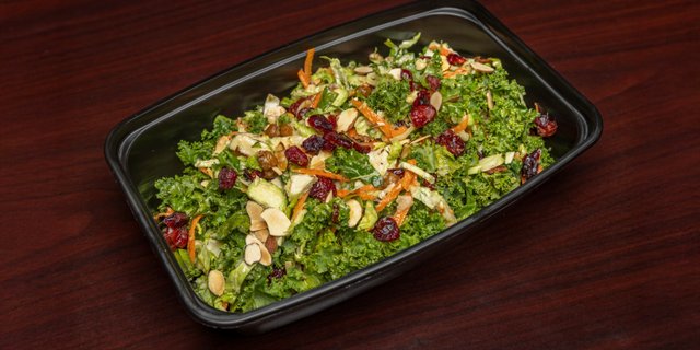 Kale & Brussels Sprouts Salad