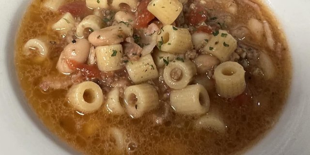 Pasta E Fagioli Soup