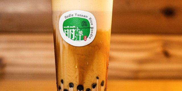 Brown Sugar Ice Milk W/ Crystal Boba