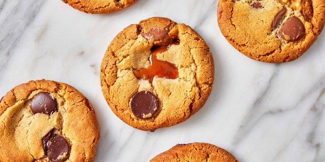 Chocolate Caramel Chunk Cookie
