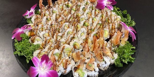 80-Piece Shrimp Tempura Roll Platter