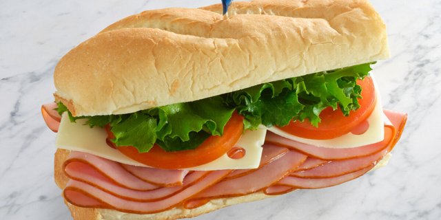 Black Forest Ham & Swiss Sandwich Box
