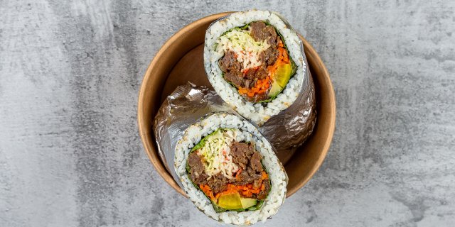 Bulgogi Kimbap Burrito