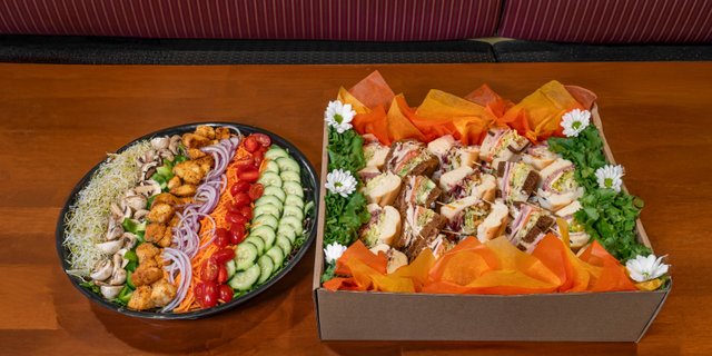 The Office Lunch w/ Salad