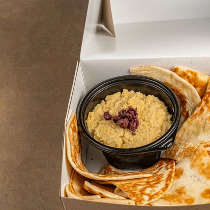 Hummus & Olga Bread