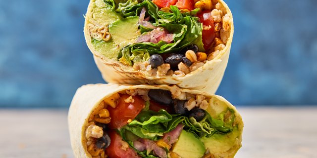 Vegan Burrito w/ Farro