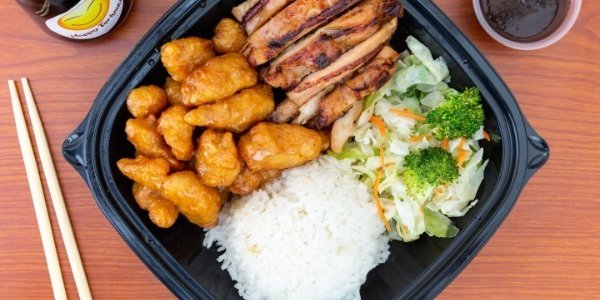 Chicken Teriyaki & Orange Chicken Combo