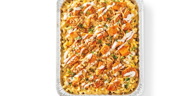 Buffalo Chicken Ranch Mac & Cheese