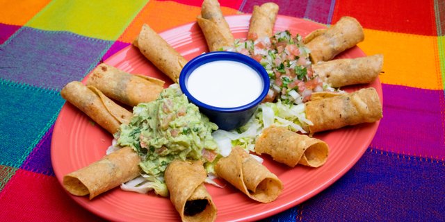 Party Flautas Tray