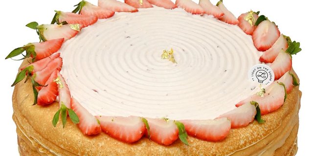 Strawberry Crepe Cake