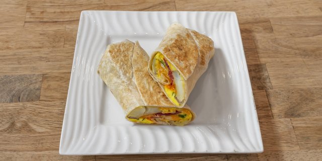 Super Bacon Breakfast Burrito
