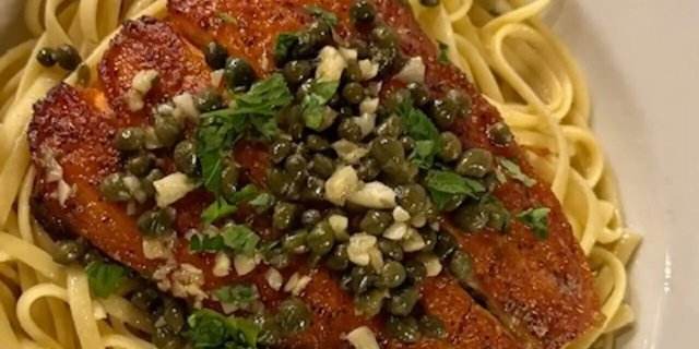 Salmon Piccata