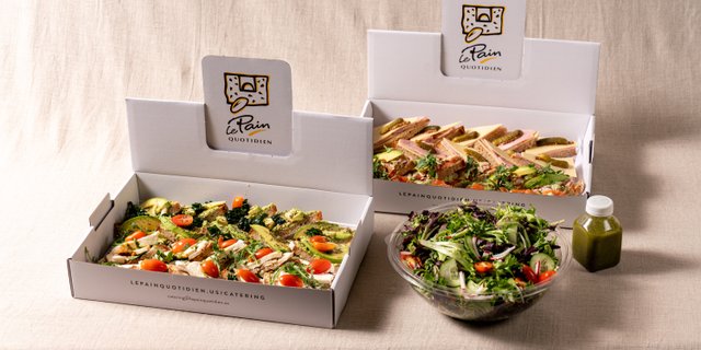 Large Tartine & Salad Tray