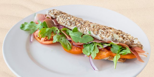 Prosciutto Ham & Cheese Sandwich