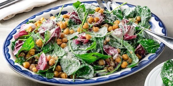 Crispy Chickpea Salad