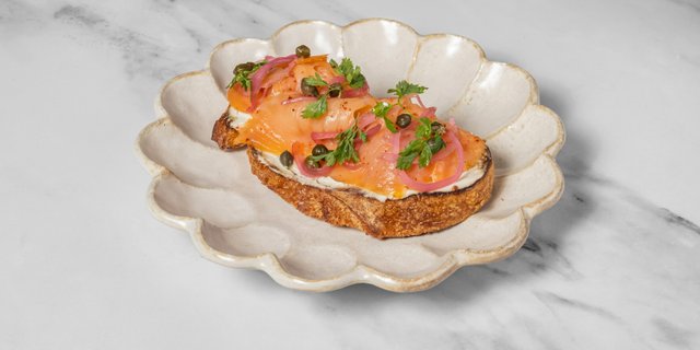 Smoked Salmon Tartine
