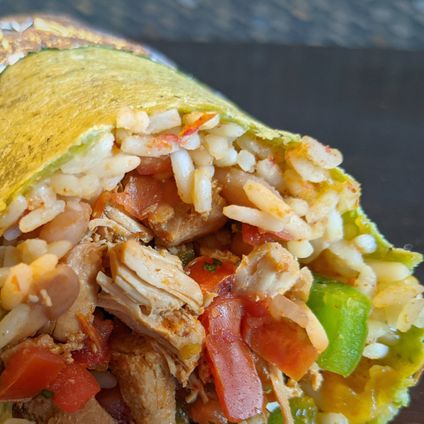 Pork Chile Verde Burrito