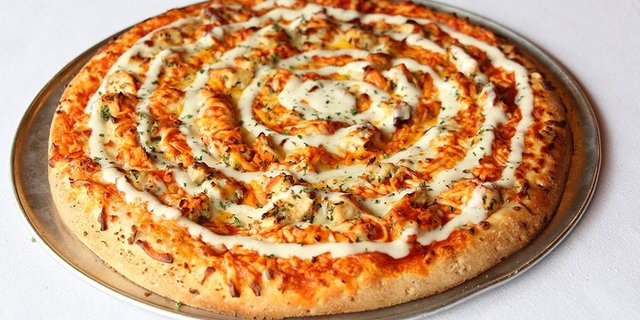 Frank's Buffalo Chicken Pizza