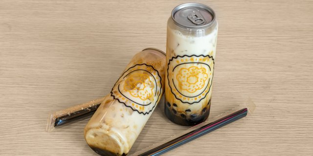 Dirty Mango Milk Tea