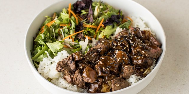 Grass Fed Steak Bowl