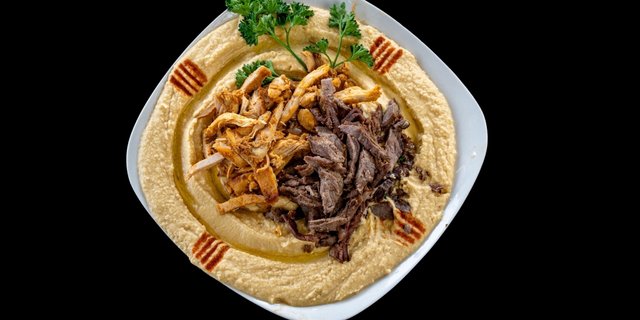 Hummus w/ Shawarma