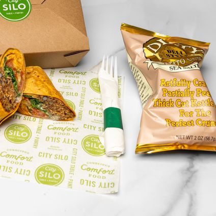 Silo Burger Wrap Boxed Lunch