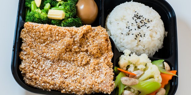 Fried Pork Chop Bento