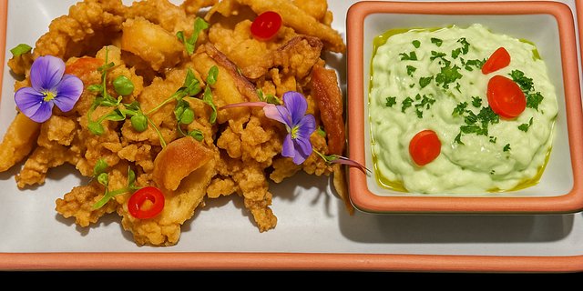 Calamari w/ Chili Lime Dip