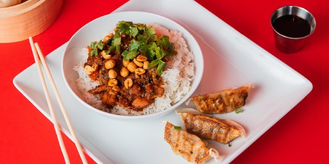 Bowl & Potstickers Boxed Lunch