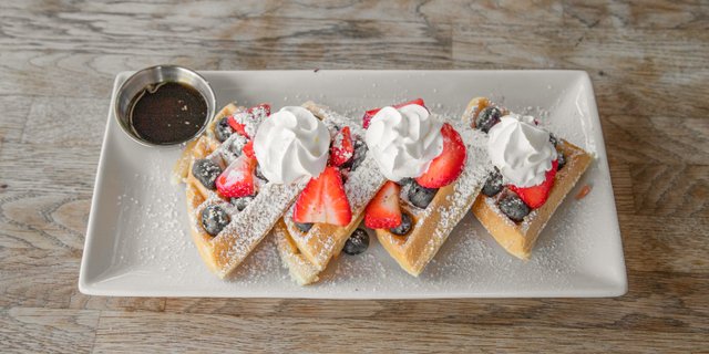 Berry Waffle Platter