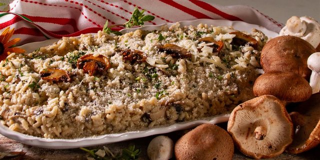 Risotto Tartufo W/ Porcini Mushrooms