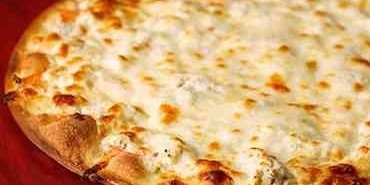White Thin Crust Pizza