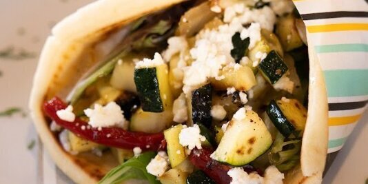 Veggie & Feta Wrap