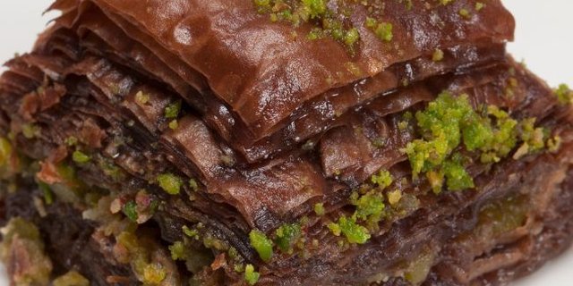 Handmade Traditional Chocolate Baklava