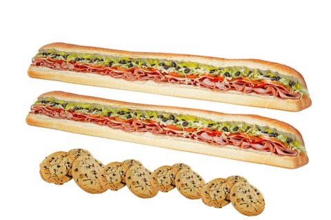 Subs & 12 Cookies Party Bundle