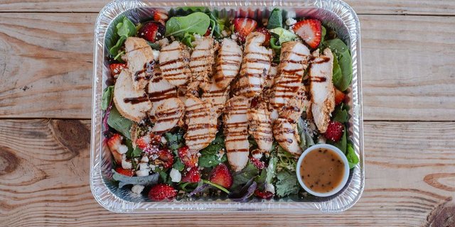 Strawberry Field Chicken Salad
