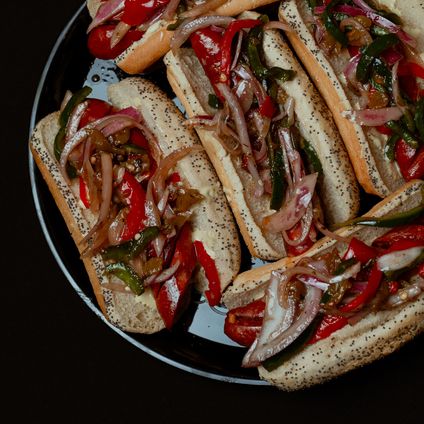 Grilled Sausage Hoagie
