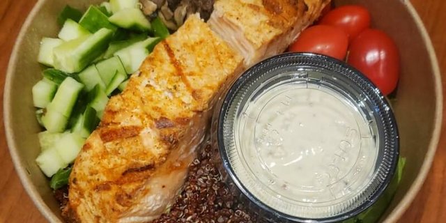 Salmon Quinoa Salad