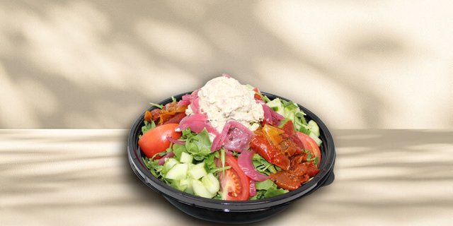 Tuna Salad with Grilled & Fresh Veggies