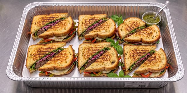 Turkish Meatballs Panini